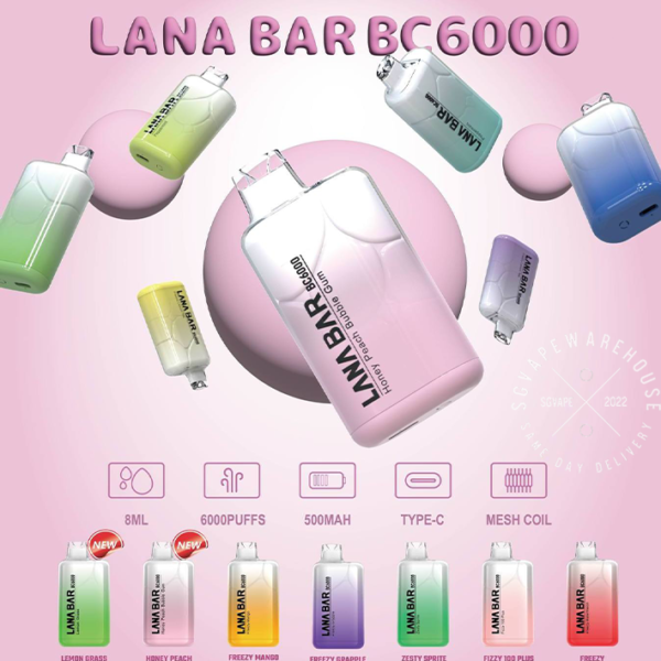 LANA BAR BC 6000 PUFF