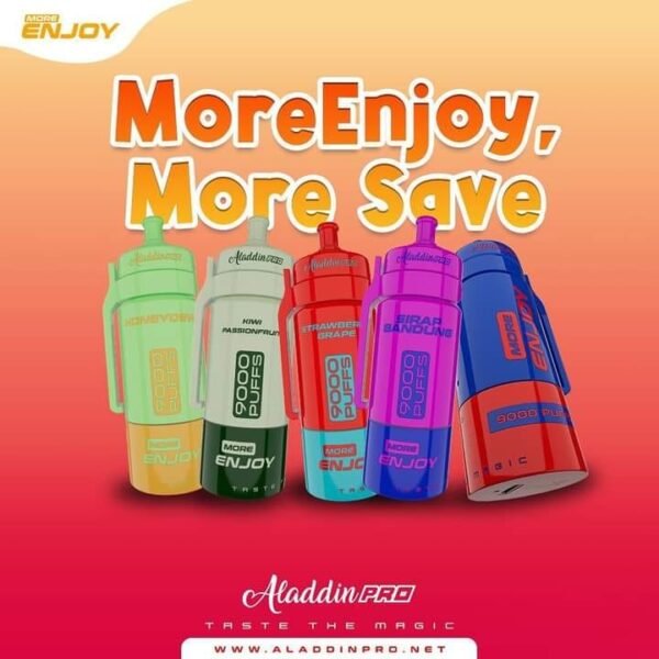 Aladdin More Enjoy 9000 Puffs